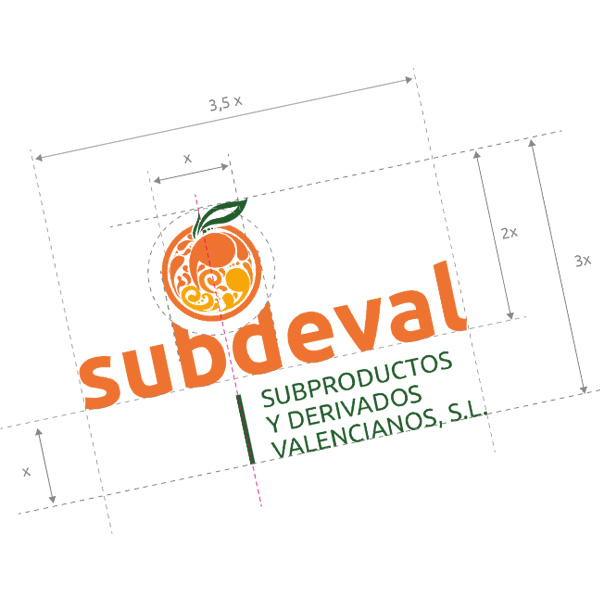 Logo Subdeval Proporciones
