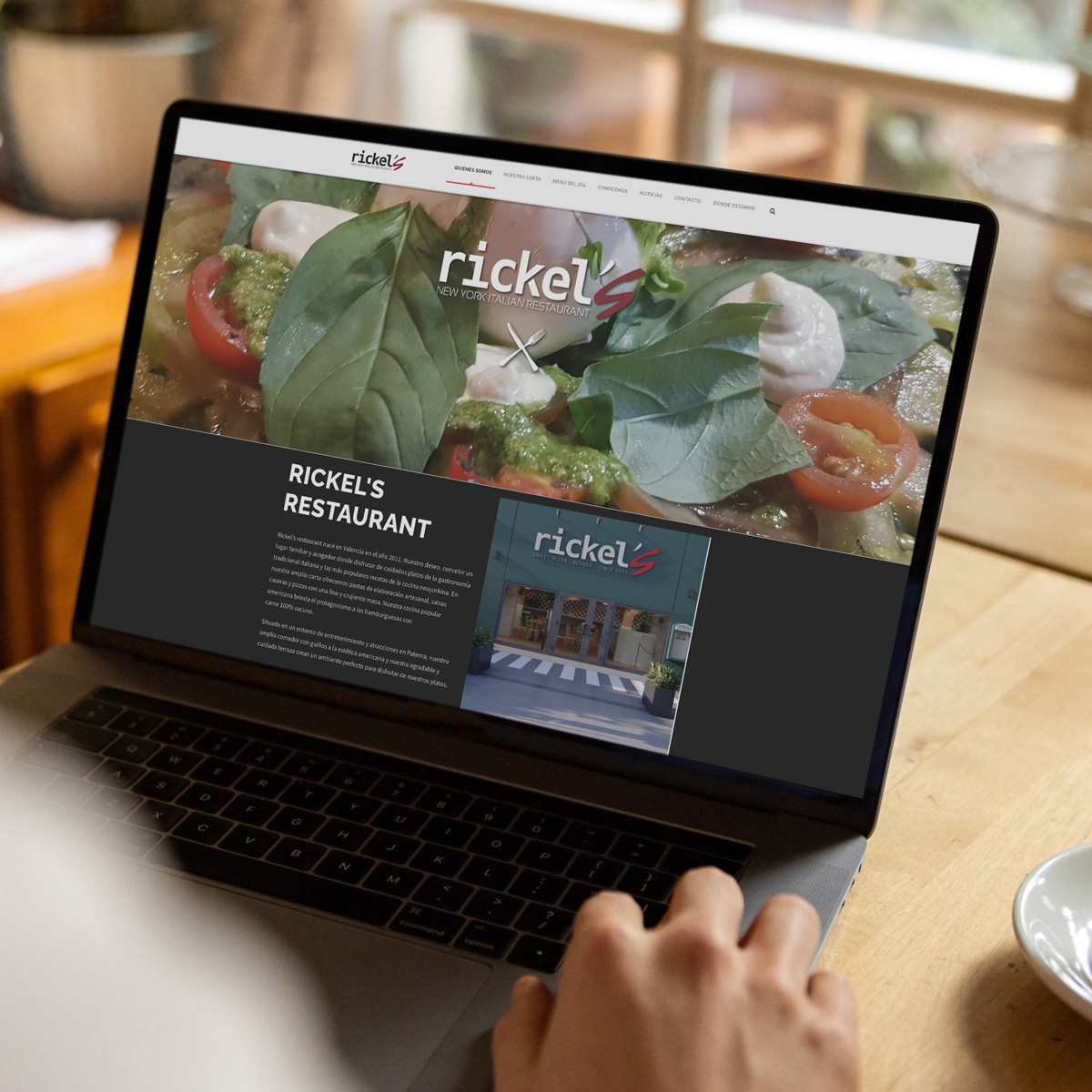 web rickels restaurant